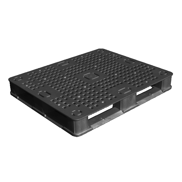 Heavy Duty Plastic Pallet Black